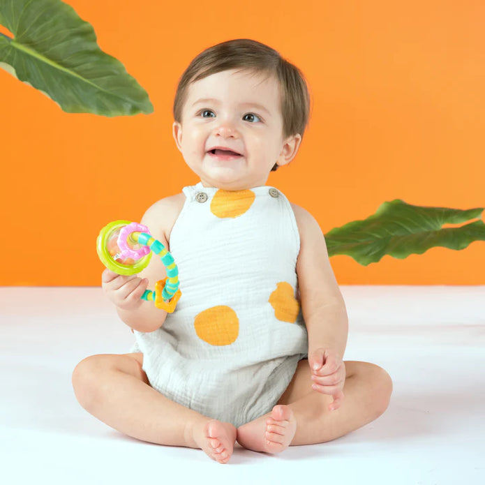 Bright Starts Grab & Spin™ Rattle And Teether Toy