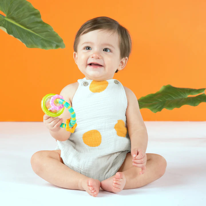 Bright Starts Grab & Spin™ Rattle And Teether Toy
