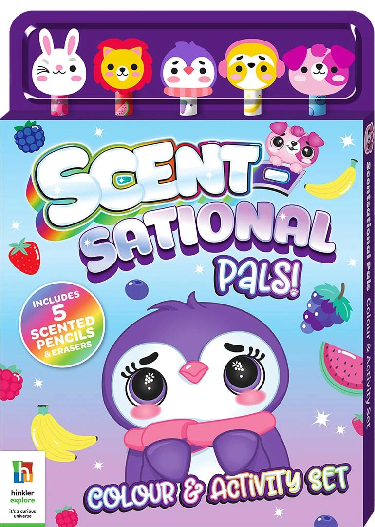 Hinkler-Scentsational Pals Colour & Activity Set