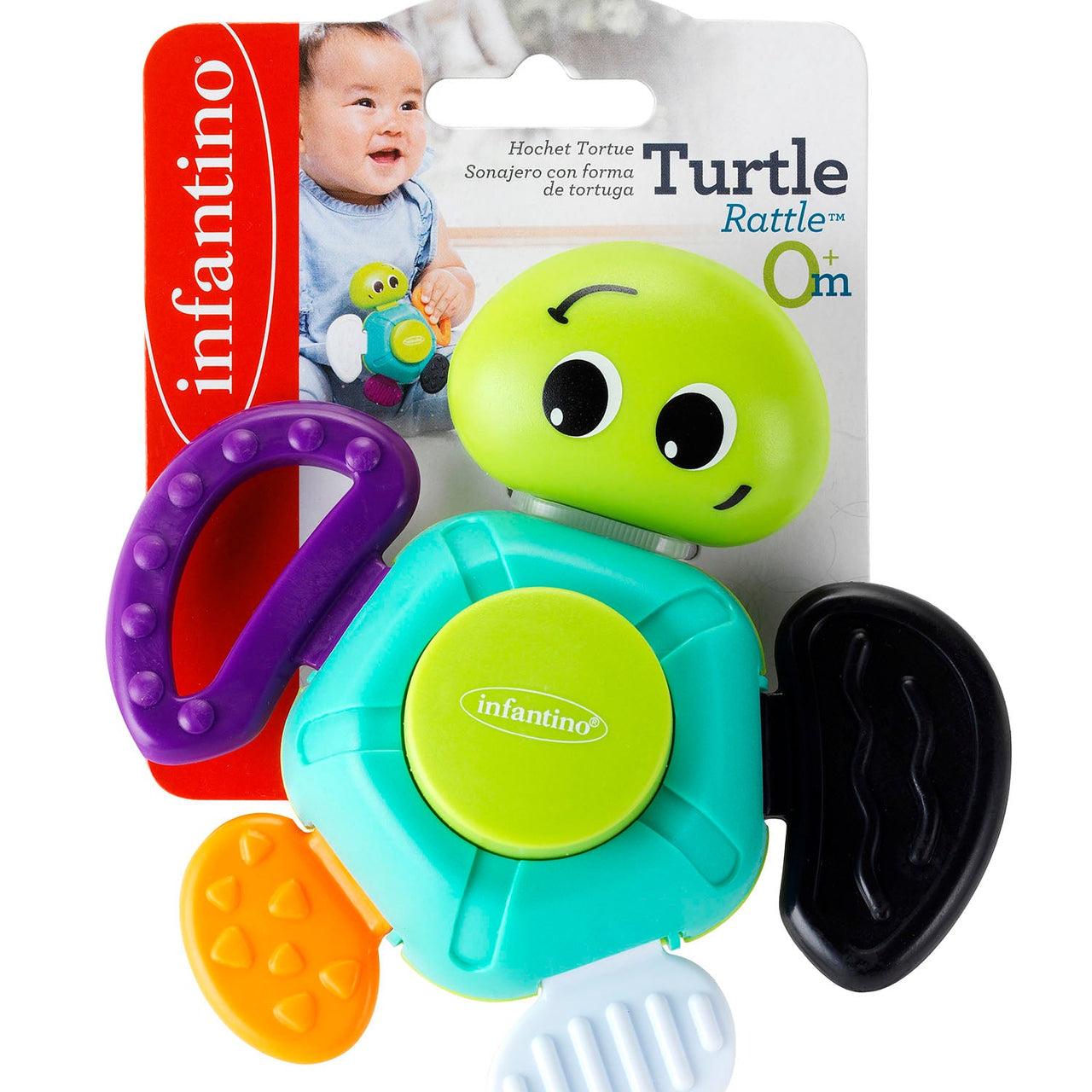 Infantino- Turtle Rattle