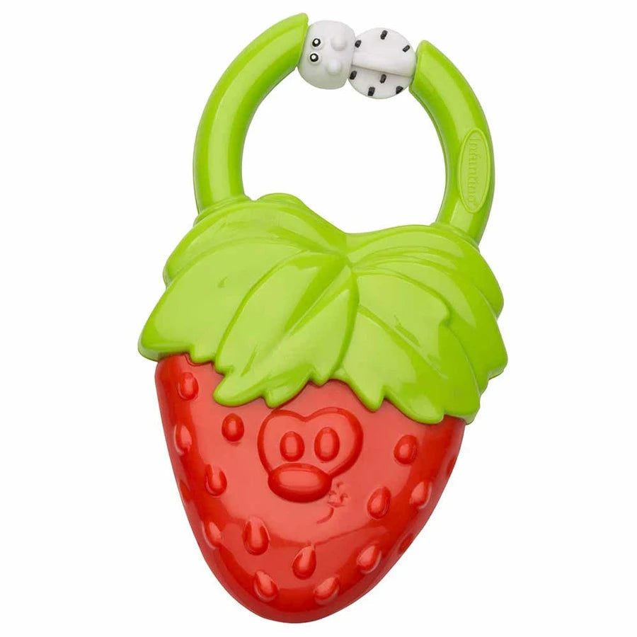 Infantino- Vibrating Teether - Strawberry