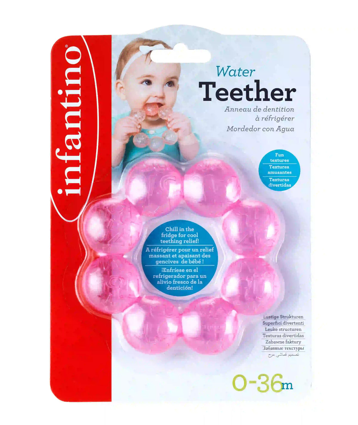 Infantino-Water Teether- Grape Fruit