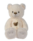 Nicotoy-Plush Bear creme ribbon head bear 55cm