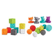 Infantino-Balls, Blocks & Buddies 20 Pieces Activity Play Set