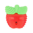 Infantino-Lil' Nibbles Vibrating Teether- Apple ahlanfun.com