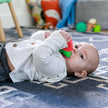 Infantino-Lil' Nibbles Vibrating Teether- Apple ahlanfun.com