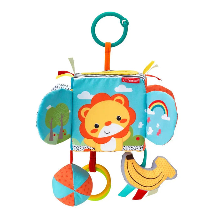 Infantino-Peek & Seek Sensory Discovery Cube