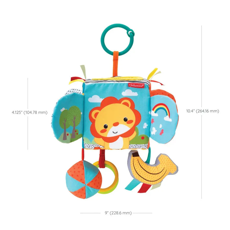 Infantino-Peek & Seek Sensory Discovery Cube