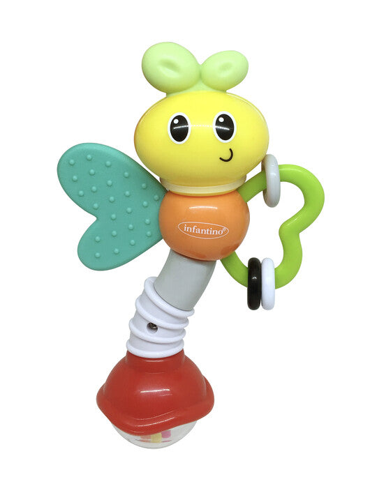 Infantino-Rattle & Teether Love Bug ahlanfun.com