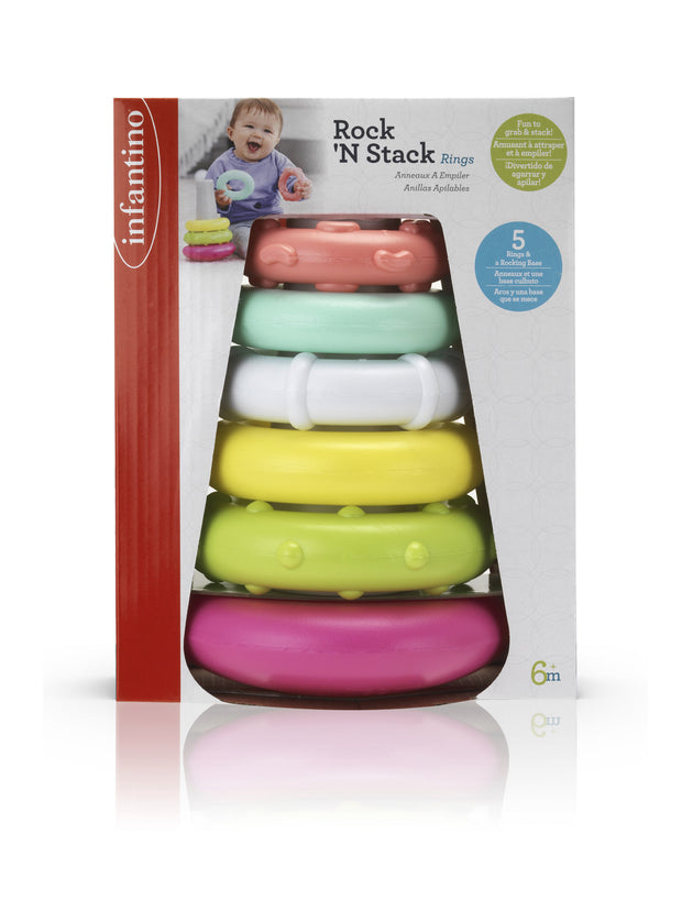 Infantino-Rock N Rings - Pink