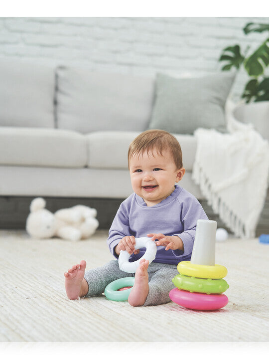 Infantino-Rock N Rings - Pink