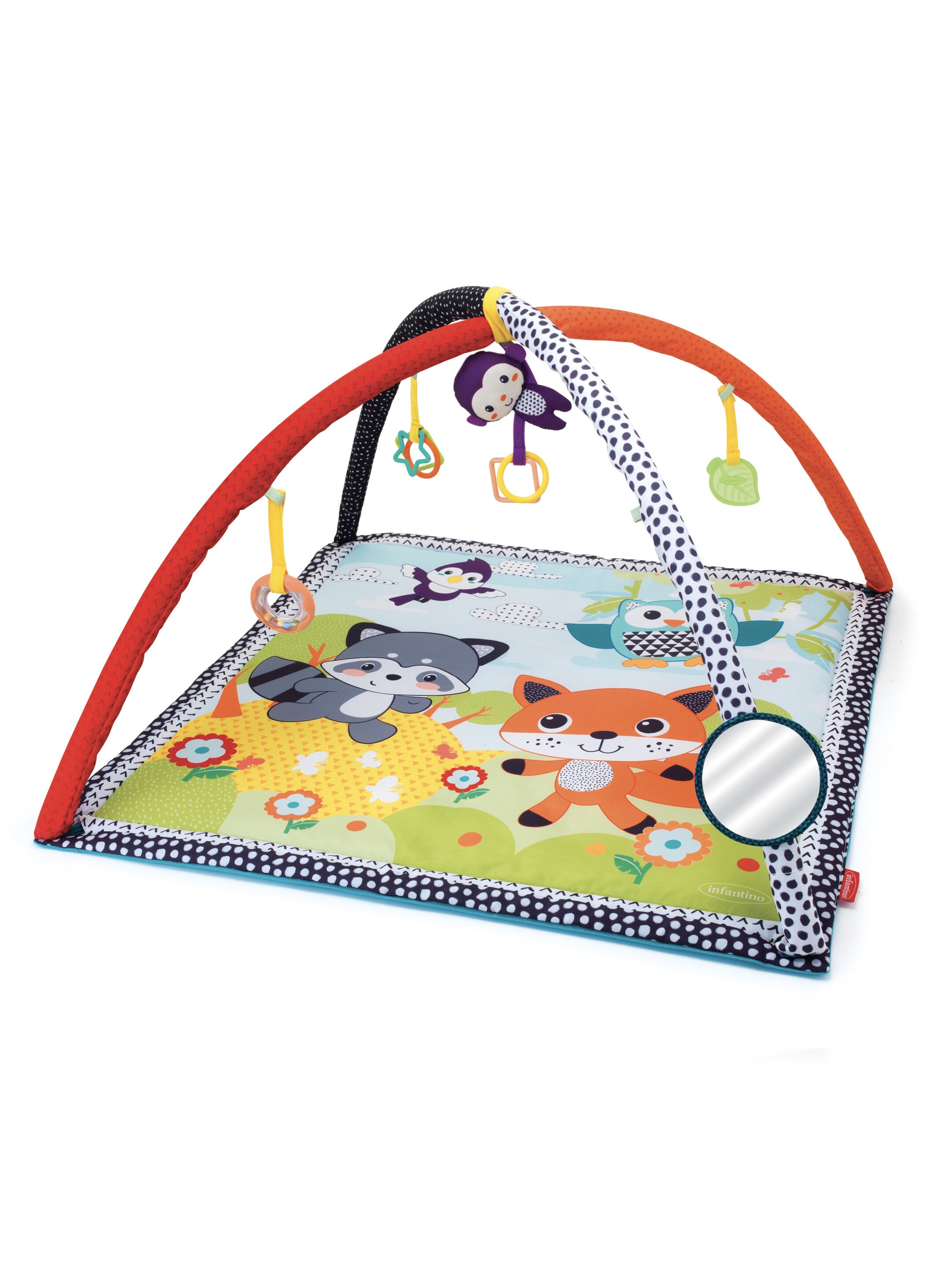 Infantino-Safari Activity Gym And Play Mat