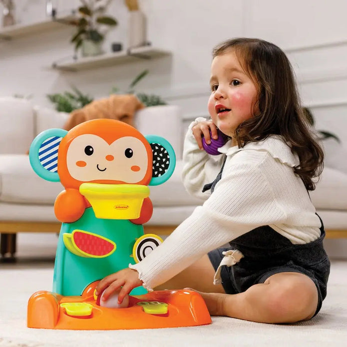Infantino-Shoot 'N Score Happy Hoops