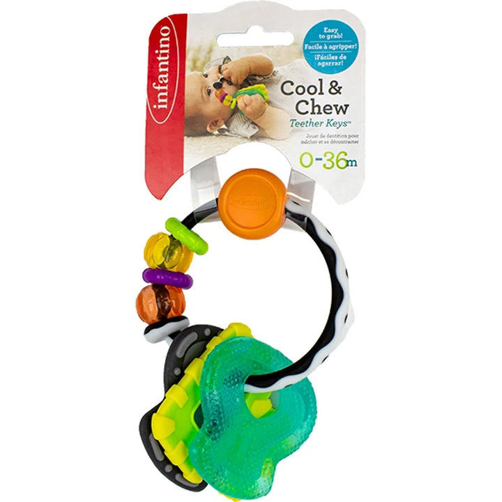 Infantino-Slide & Chew Teether Keys