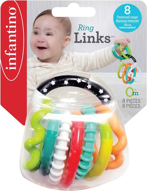 Infantino-Textured Ring Links