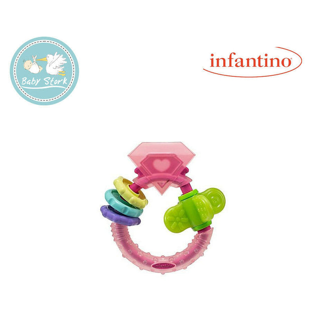 Infantino -Chew & Play Ring Teether