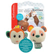 Infantino -Wrist Rattles - Monkey/Panda