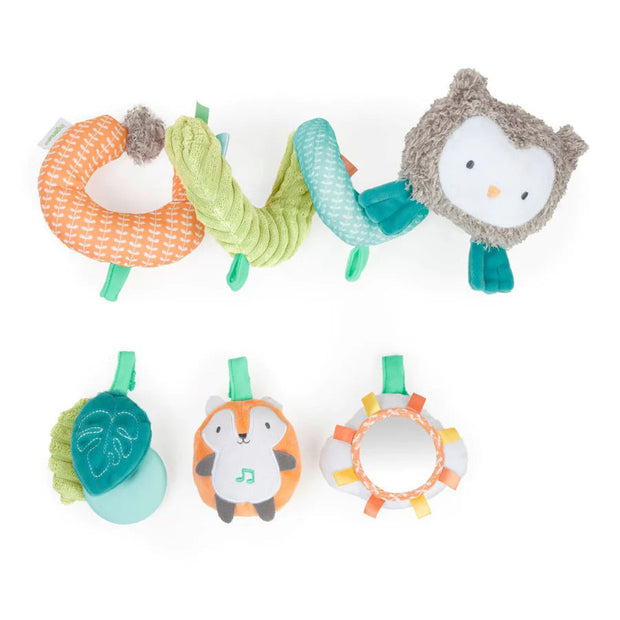 Ingenuity Nally And Friends Spiral Activity Toy Bar