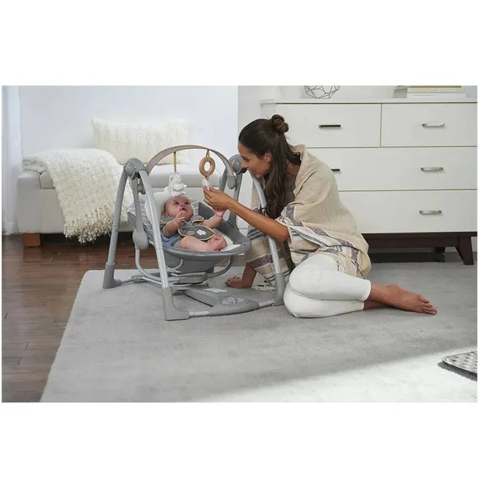 Ingenuity-Swing 'N Go Portable Swing™ - Bella Teddy