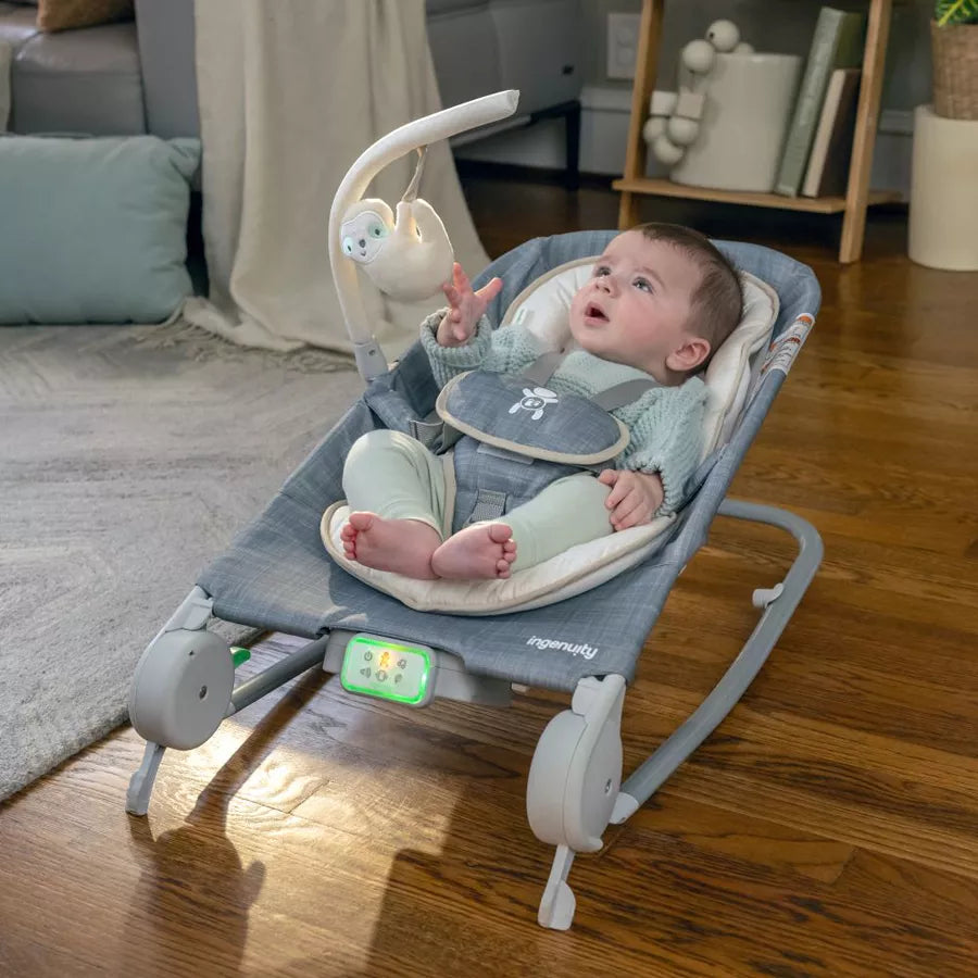 Ingenuity™Happy Belly Rock-to-Bounce Massage Seat - Parker