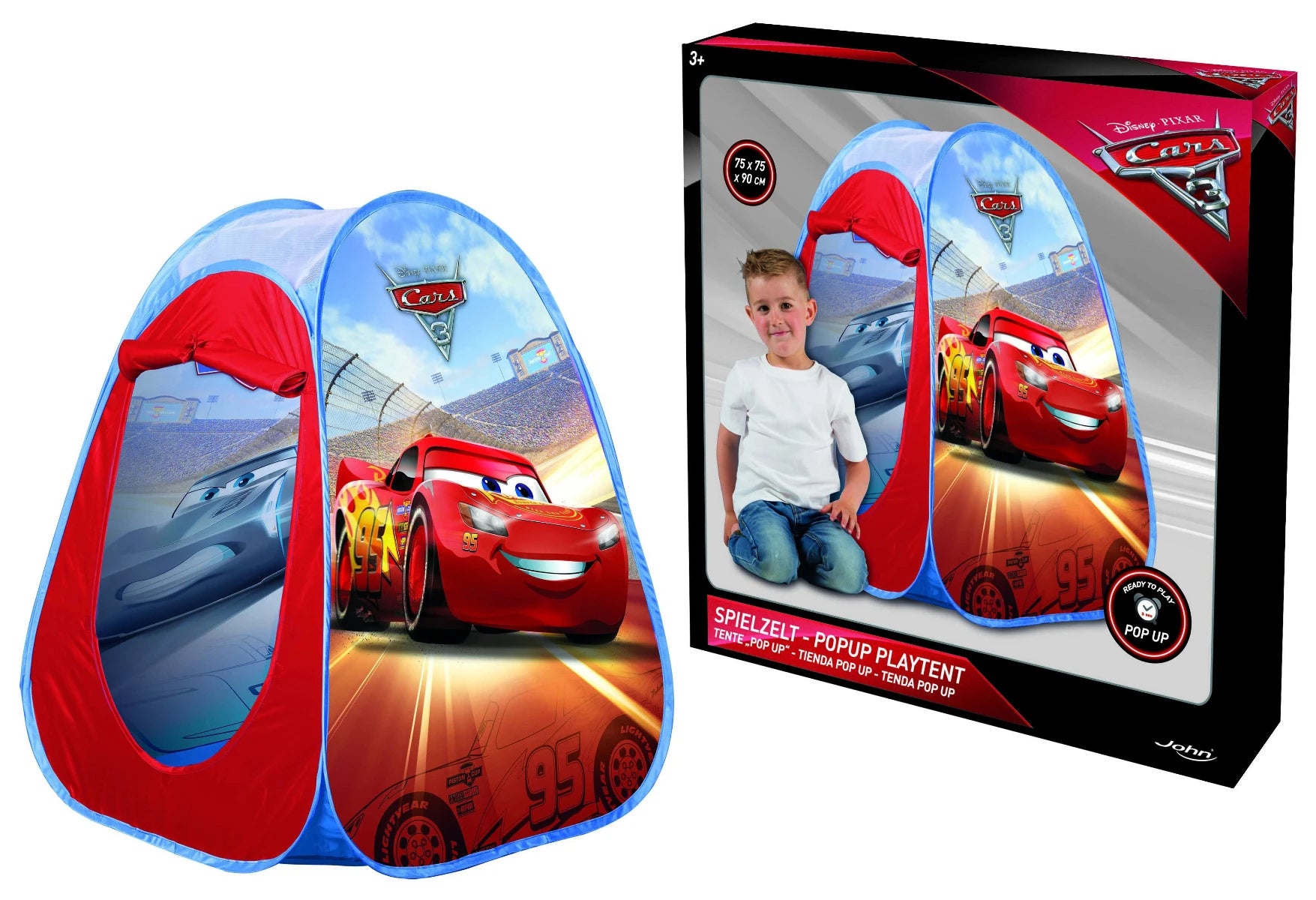 JOHN - DISNEY CARS POP UP PLAY TENT