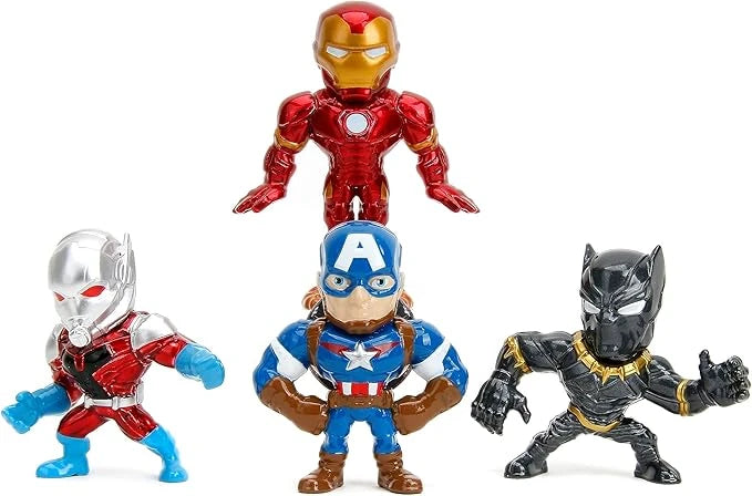 Jada Avengers 4-Pack Figures 2,5'