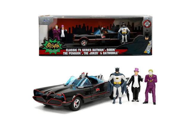 Jada Batman 1966 Class. Batmobile Deluxe 1:24