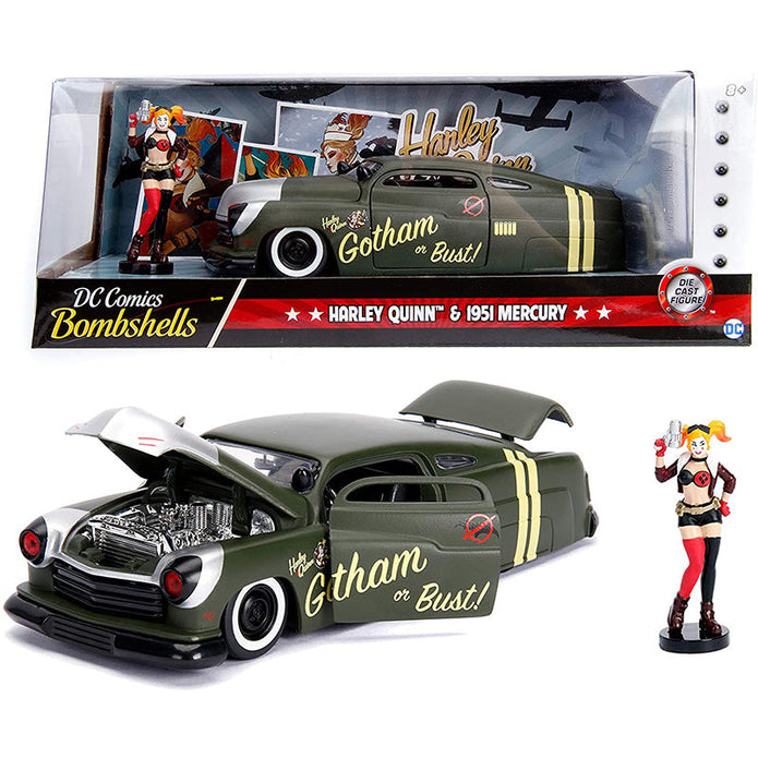 Jada DC Comics Bombshells 1951 Mercury 1:24