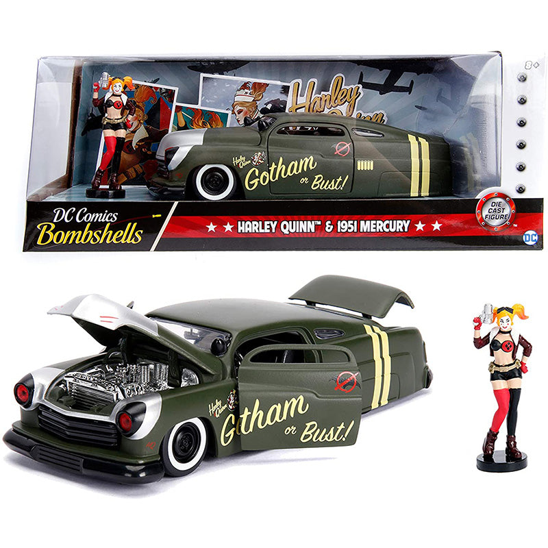 Jada DC Comics Bombshells 1951 Mercury 1:24