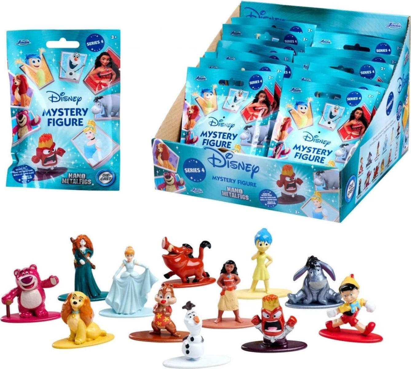 Jada Disney Blind Pack Nanofigs, 12-asst.