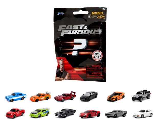 Jada Fast & Furious Blind Pack Nano Cars