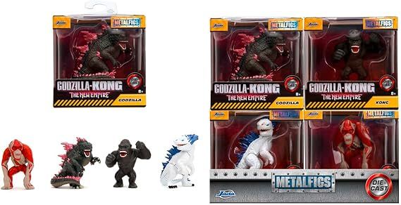 Jada Godzilla Figures 2.5', Wave 1