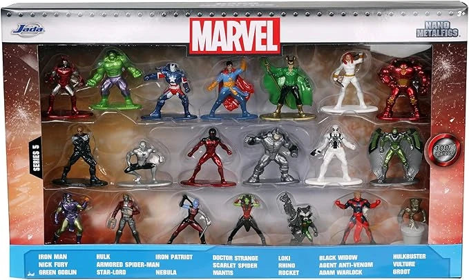 Jada Marvel  20-Pack Nanofigs, Wave 5