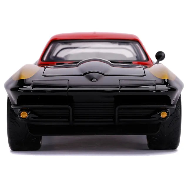 Jada Marvel Black Widow 1966 Chevy 1.24