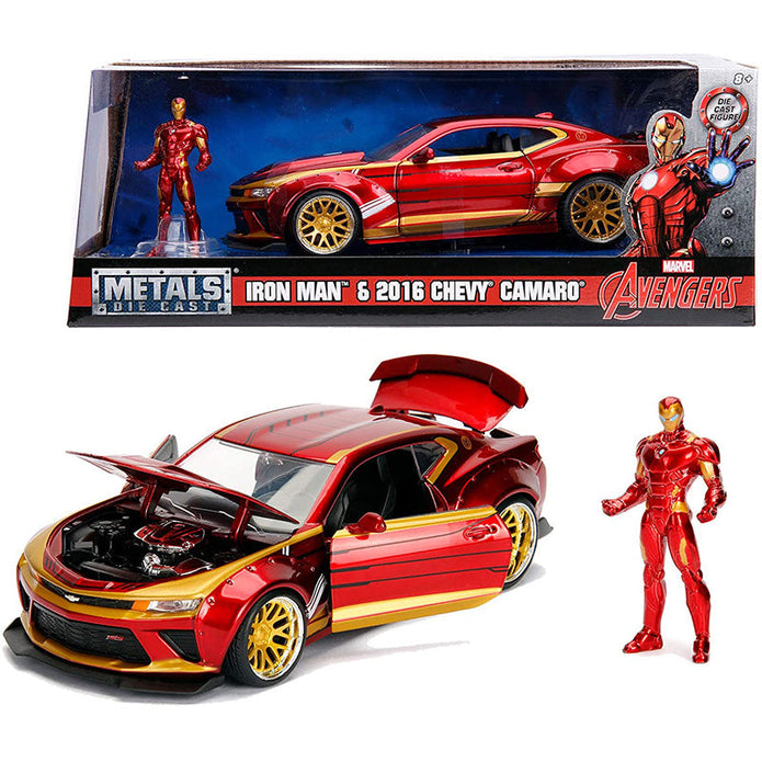 Jada Marvel Ironman 2016 Chevy Camaro SS 1:24