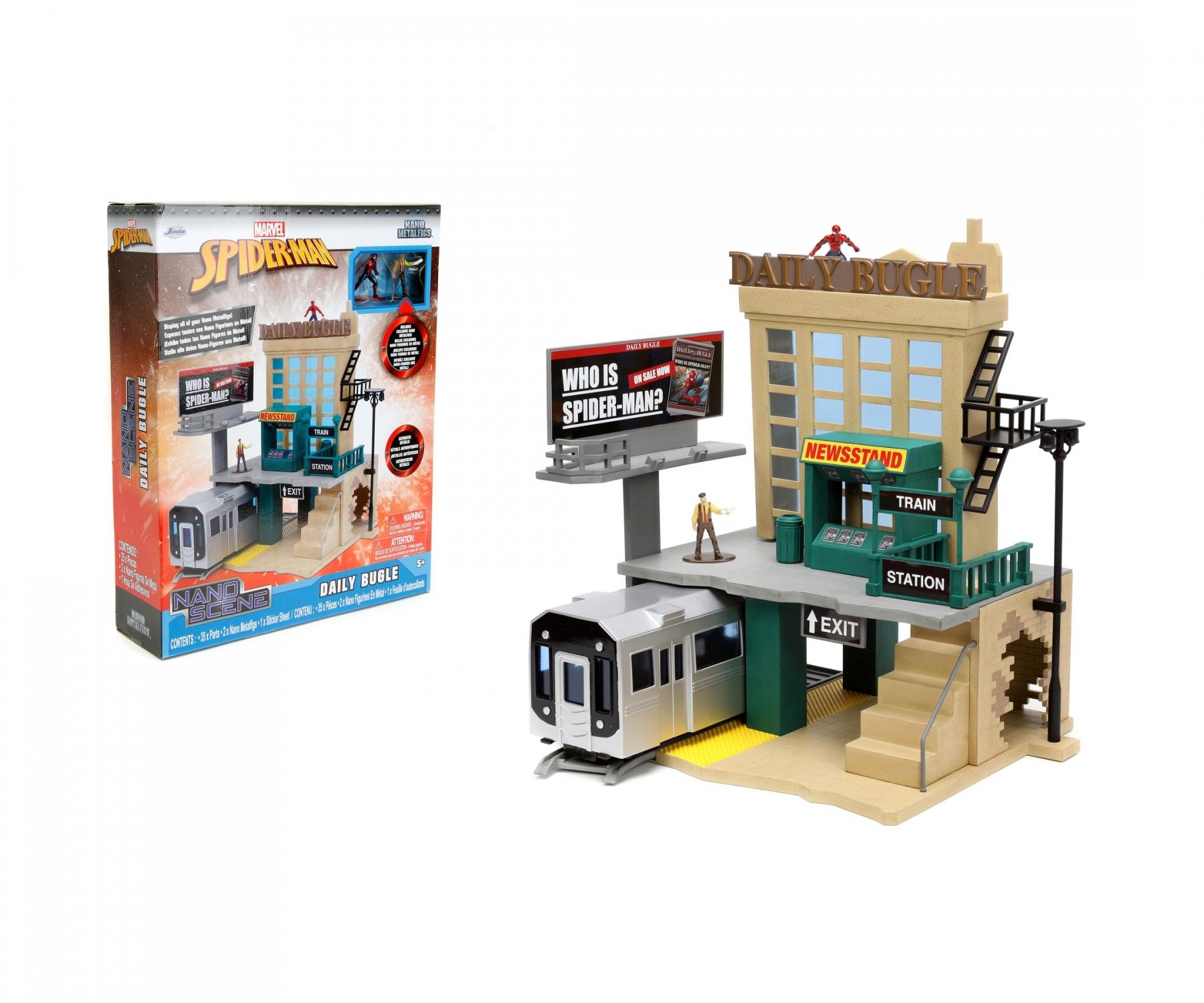 Jada Marvel Spider-Man NYC Deluxe Nano Scene