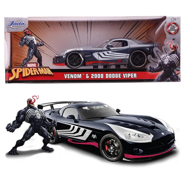Jada Marvel Venom 2008 Dodge Viper 1:24