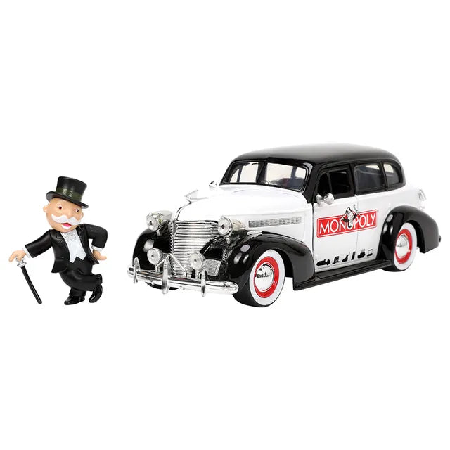 Jada Mr. Monopoly 1939 Chevy Master 1:24