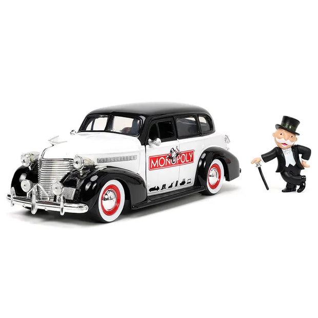 Jada Mr. Monopoly 1939 Chevy Master 1:24