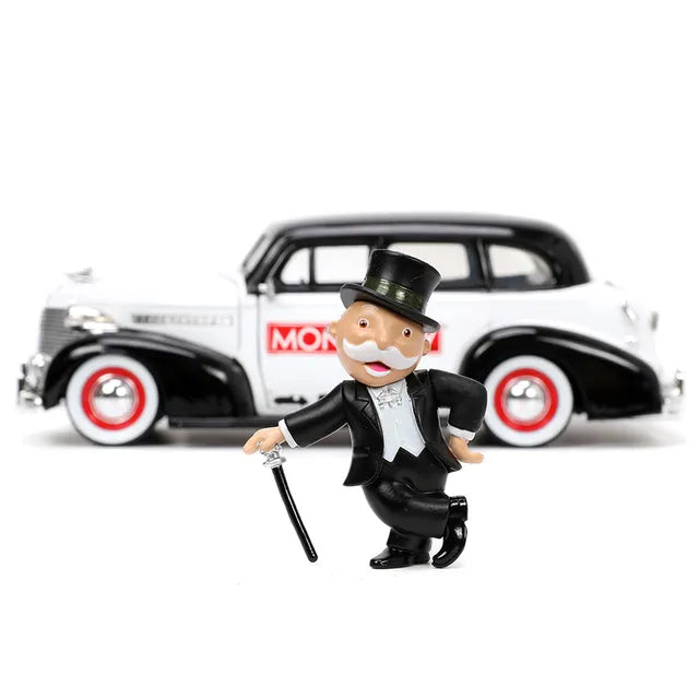 Jada Mr. Monopoly 1939 Chevy Master 1:24