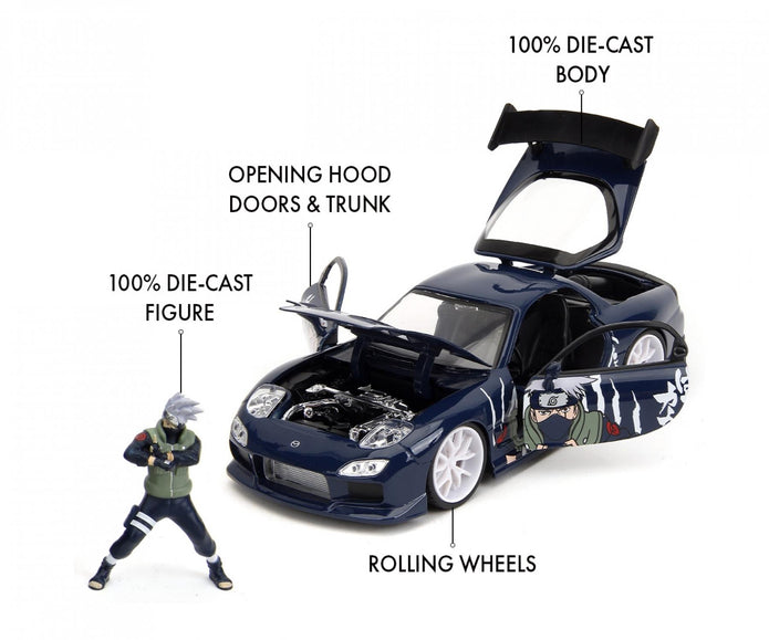 Jada Naruto 1993 Mazda RX-7 1:24