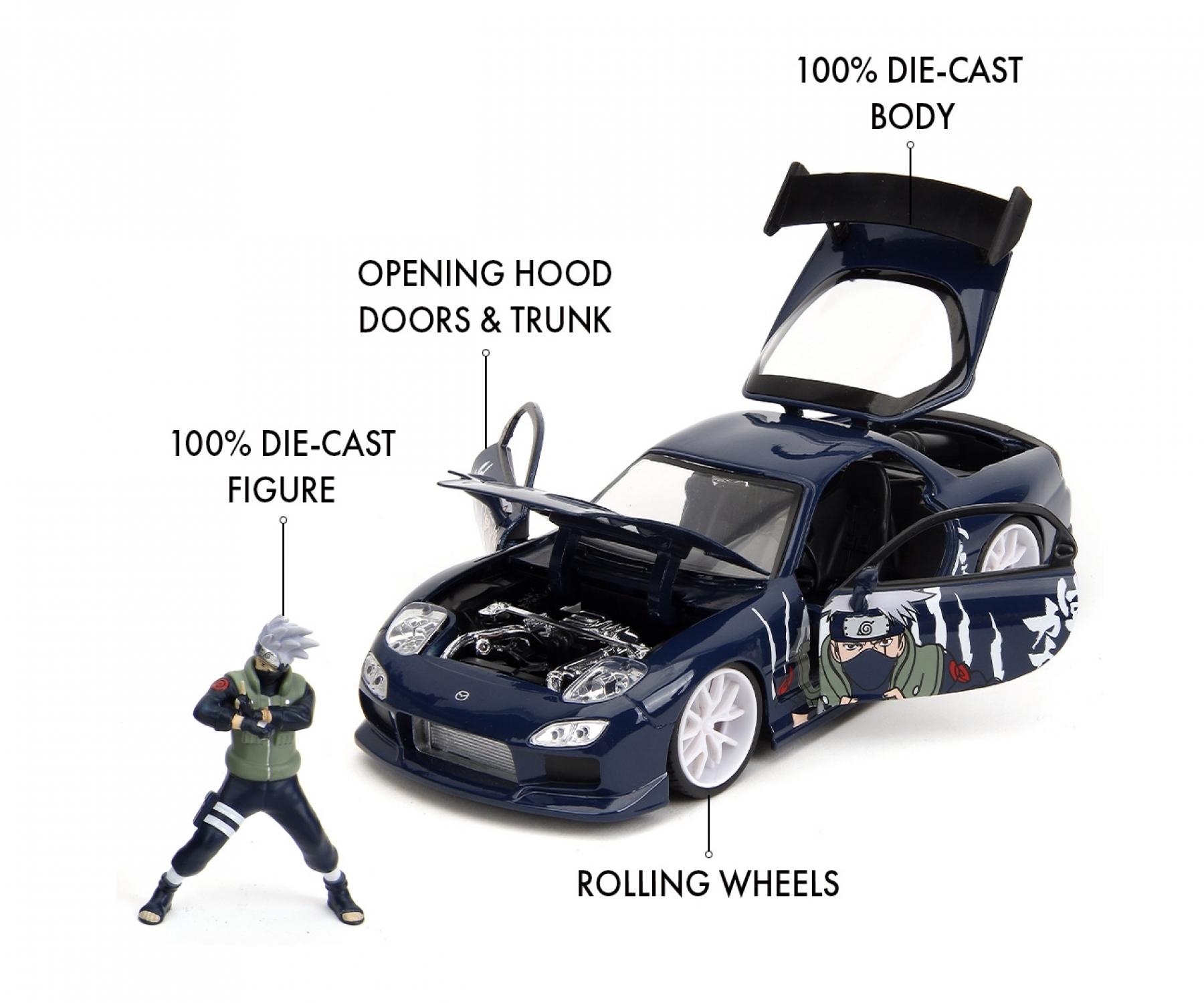 Jada Naruto 1993 Mazda RX-7 1:24
