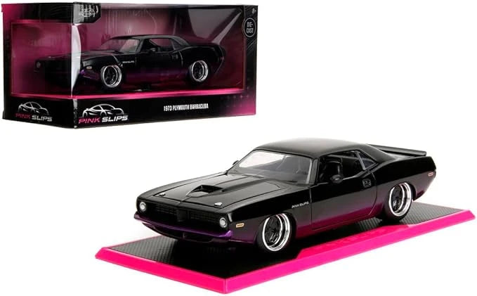 Jada Pink Slips 1973 Plymouth Cuda 1:24