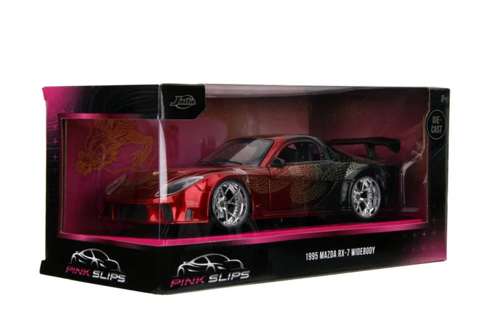 Jada Pink Slips 1995 Mazda RX-7 Widebody 1:24