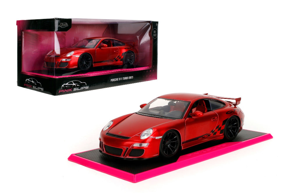 Jada Pink Slips Porsche 911 GT3 997 1:24