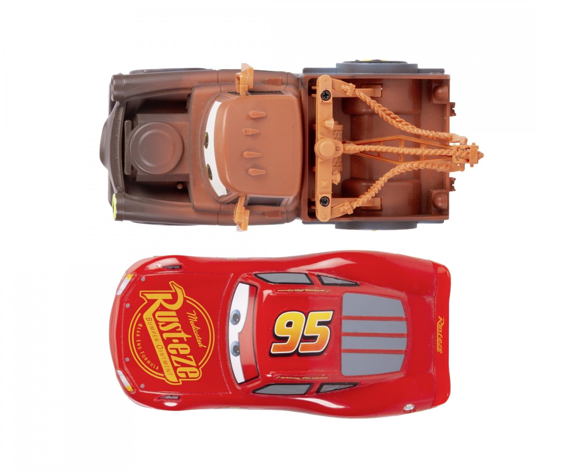 Jada RC Cars LMQ + Mater Twin Pack 1:32