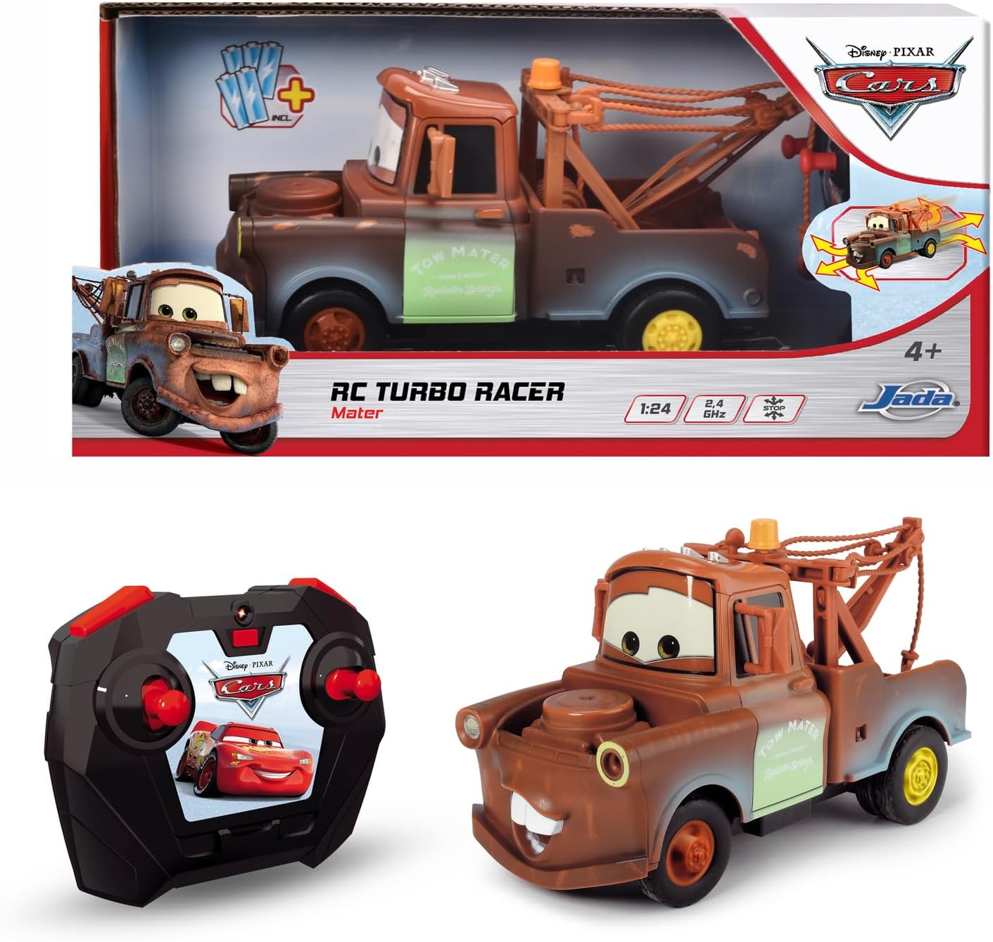 Jada RC Cars Turbo Racer Mater