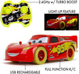 Jada RC Lightning McQueen Glow Racers 1:14