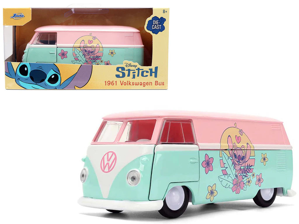 Jada Stitch Angel VW Bus 1:32