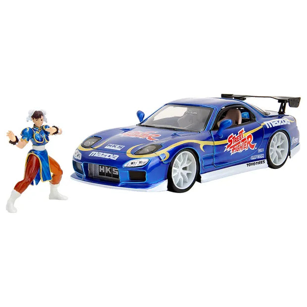Jada Street Fighter 1993 Mazda RX7 1:24